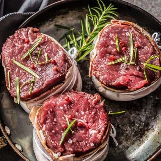 Tournedos in Bacon